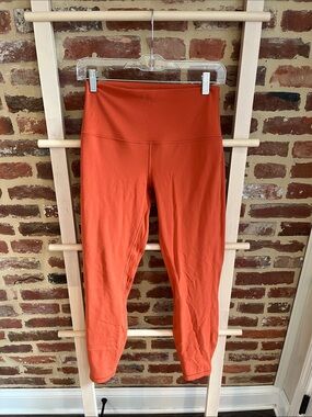 lululemon athletica High-Rise Orange Leggings